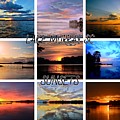Lake Murray Sunsets Collage
